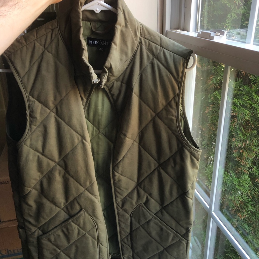 J Crew Mercantile Men’s Quilted Vest